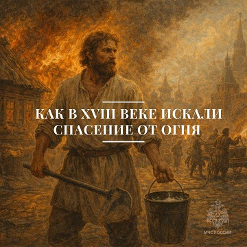 Как в XVIII веке искали спасение от огня