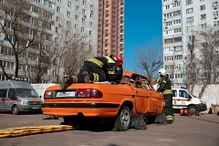 В Пожарно-спасательном центре Москвы определили лучшую команду по проведению АСР при ликвидации последствий ДТП