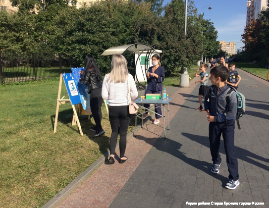 В районе Старое Крюково прошла антитеррористическая акция «Не отнимайте солнце у детей»