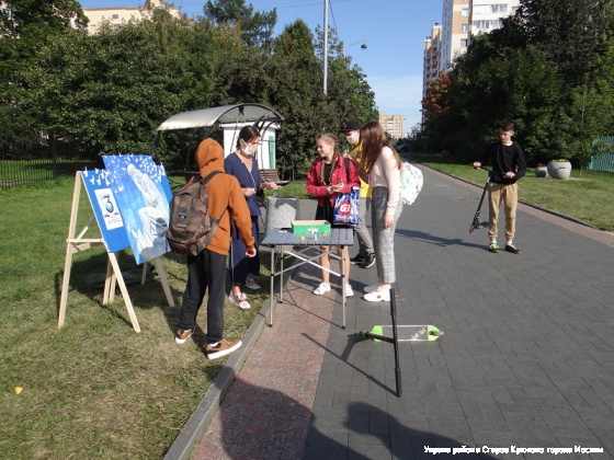 В районе Старое Крюково прошла антитеррористическая акция «Не отнимайте солнце у детей»
