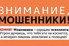 Полиция Зеленограда разъясняет: телефонное мошенничество 